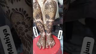 khafif mehndi design beautiful [upl. by Kristianson]