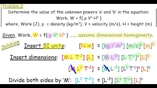 Dimensional Analysis  Dimensions Part 2  Problems [upl. by Denton593]