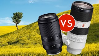 Tamron 70180 vs Sony 70200 f28 GM Lens Comparison and Review [upl. by Aryahay]