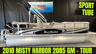 2010 Misty Harbor 2085 GM Pontoon [upl. by Ettennor]