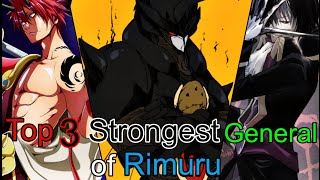 Rimurus Top 3 Strongest Generals  Strongest Generals of Rimuru  Tensura  Novel anime tensura [upl. by Enirtak802]