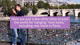 Here are 7 love lock bridges besides Pariss Pont des Arts [upl. by Hermina]