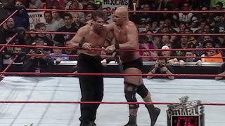 quotStone Coldquot Steve Austin finally gets his hands on Mr McMahon during the Royal Rumble Match Royal [upl. by Odnesor849]