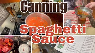 Pressure Canning Spaghetti Sauce At Home A Stepbystep Guide [upl. by Samella217]