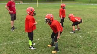 Youth Football Tackling Drills  Form Tackling [upl. by Brant]