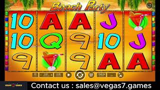 Beach Party slot game  Vegas7Games [upl. by Scarito]