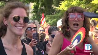 A Belluno torna il Pride Vladimir Luxuria quotChiusura nelle cittadine di provincia Un pregiudizioquot [upl. by Akeimahs]