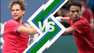 Dominic Thiem vs Gabriel Diallo  BRATISLAVA 2023 [upl. by Ititrefen]