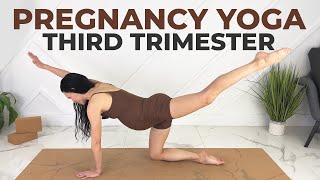 Third Trimester Pregnancy Yoga Prepare Your Body For A Positive Birth [upl. by Healion]