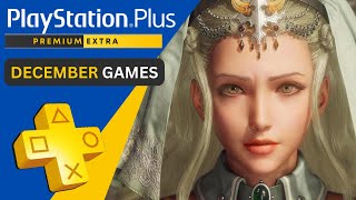 PlayStation Plus Extra And Premium DECEMBER Lineup  2023 [upl. by Clardy91]