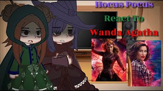 •  Hocus Pocus  Sanderson Sisters React To Wanda MaximoffScarlet Witch  FT Agatha MoM • [upl. by Wager164]