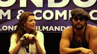 Amanda Tapping amp Jason Mamoa Stargate Panel LFCC 2013 Best QampA [upl. by Elwaine]