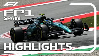 FP1 Highlights  2023 Spanish Grand Prix [upl. by Geaghan394]