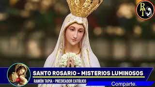 Santo Rosario a los pies de la Virgen de Fátima Misterios Luminosos [upl. by Ennovihc]