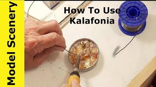 How To Use Kalifonia Resin Flux Soldering Basics [upl. by Jemmie503]