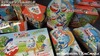 50 x Kinder Surprise Egg Easter Special Extrem Rare Packs Kinder Überraschung  Oster Edition [upl. by Irvine294]