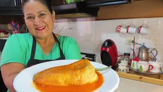 CHILES RELLENOS RECIPE  CHILES RELLENOS RECETA  Stuffed Peppers Recipe [upl. by Ecirtemed]