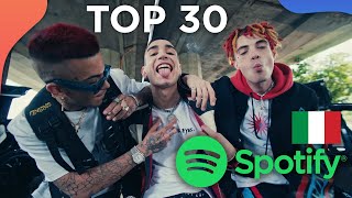 Le 30 canzoni più ascoltate in streaming su Spotify ITALIA 🇮🇹 [upl. by Bartolome822]