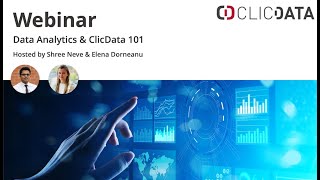 Webinar  Data Analytics amp ClicData 101 [upl. by Scrope621]