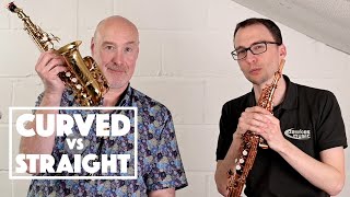 Straight Soprano Sax vs Curved Soprano Sax  Which is best for you [upl. by Yllatan394]