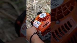 Cortasetos Stihl HS 45  Buenas herramientas y maquinaria facilitan el trabajo [upl. by Enwad705]