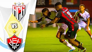 Atlético Go 02 Vitória  Brasileirão Rodada 26 [upl. by Suk]