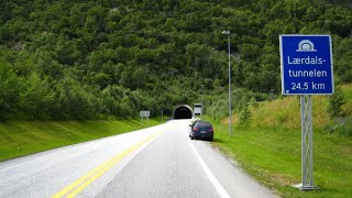 Lærdal Tunnel o maior túnel rodoviário do mundo [upl. by Selma]