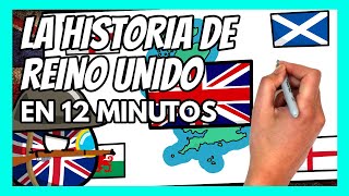 ✅ La historia de REINO UNIDO y el IMPERIO BRITÁNICO en 12 minutos  Resumen rápido y fácil [upl. by Eixela]