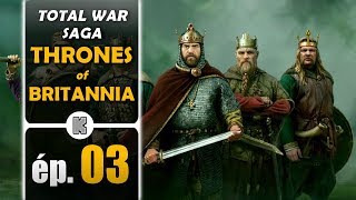 FR THRONES OF BRITANNIA VIKINGS Gameplay ép 3 Total War Saga let’s play en français [upl. by Corrie]