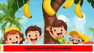 Kids Cartoon Fun Way for Learning Childs Fruits Benefits [upl. by Eitsym]