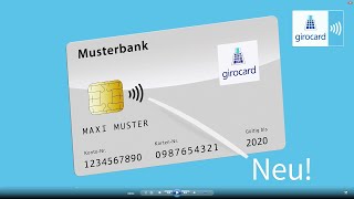 girocard kontaktlos Das neue Normal [upl. by Natsrik]