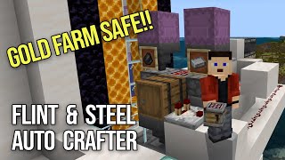 EASY Flint amp Steel Auto Crafter for Minecraft [upl. by Llenyar]