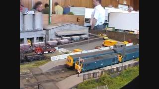 Easington Lane at Perth Green Model Rail Show Jarrow 2009 [upl. by Timmi]