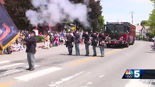 76th Annual Memorial Day Parade draws crowds to Vergennes [upl. by Nroht]