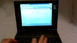 AST ASCENTIA 900N RUNNING WINDOWS 95 [upl. by Bartley]