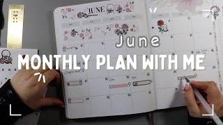 June 2024 Plan with Me ft The Coffee Monsterz Co monthly kit  EC 8x10 Hourly Softbound [upl. by Kneeland]