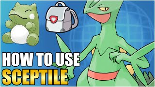 Best Sceptile Moveset Guide  How To Use Sceptile Competitive VGC Pokemon Scarlet and Violet [upl. by Clementina]