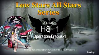 Arknights H81 Guide Low Stars All Stars with Blaze [upl. by Daloris]