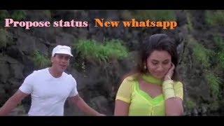 💖 New whatsapp status video 💖  Propose status 🌷  Cute Couples 💕  Love status 😍 [upl. by Hollingsworth650]