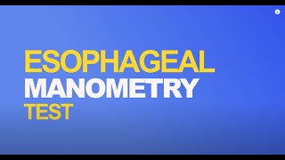 How to Prepare for Your Esophageal Manometry Test  UCLA Health [upl. by Letnoj]