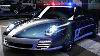 NFS HP Remastered  Porsche 911 Targa 4S 997 Interceptor [upl. by Ahsieket]