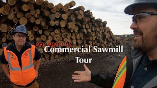 40000 board feet per Shift Huntsville Forest Products Sawmill Tour [upl. by Carson]