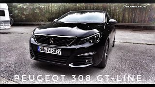 2018 Peugeot 308 Allure with GT Line  Walkaround [upl. by Urissa692]