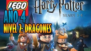 AÑO 4  NIVEL 2  DRAGONES  LEGO HARRY POTTER AÑOS 14  COLECCIONABLES [upl. by Boris]