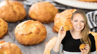 Gougeres Cheese Puffs [upl. by Fisher]