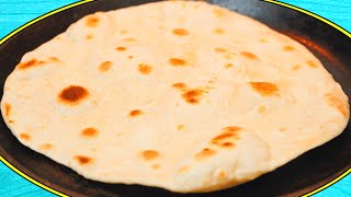 3 ingredients Water and a Wonderful Flat Bread Ready in a Few Minutes  Easy Flatbread Recipe [upl. by Sine]