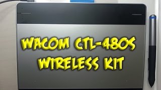 Wacom CTL480S Wireless KIT [upl. by Atnamas]