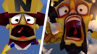 Crash Bandicoot N Sane Trilogy  All Intros Comparison PS4 vs Original [upl. by Olette]