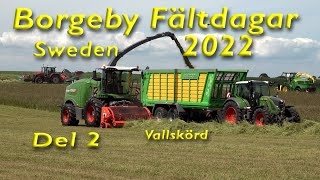 Borgeby Fältdagar 2022 Vallskörd del 2 [upl. by Enitsirk]