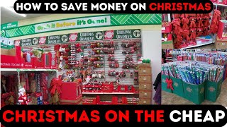 Christmas on the Cheap at the Dollar Store Festive Decor amp Gifts [upl. by Francklyn79]